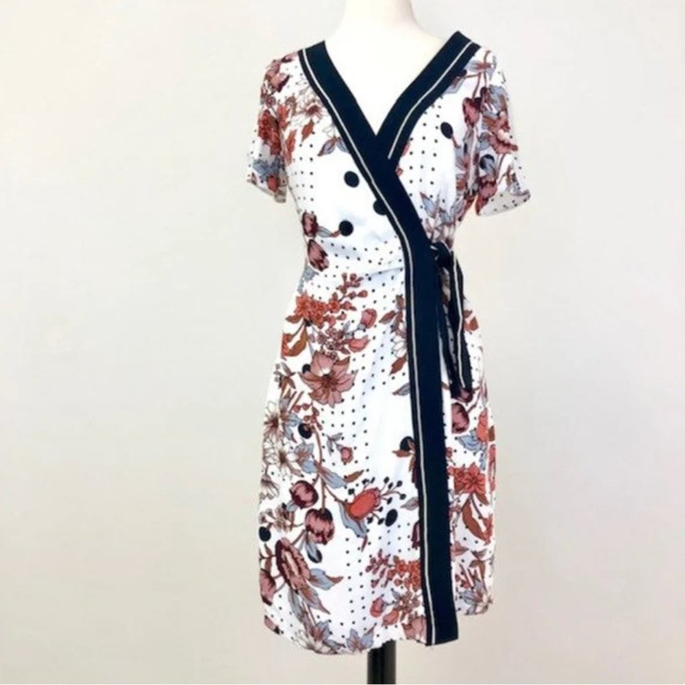 Maeve Floral Wrap Dress